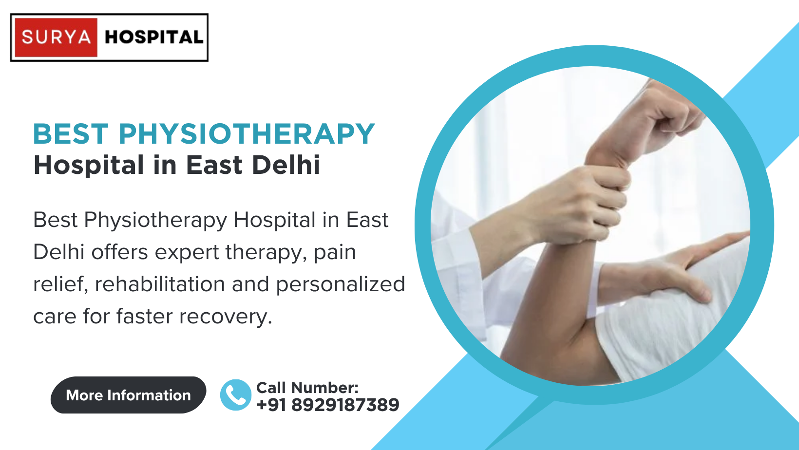 Best Physiotherapy Hospital in East Delhi for Better Recovery